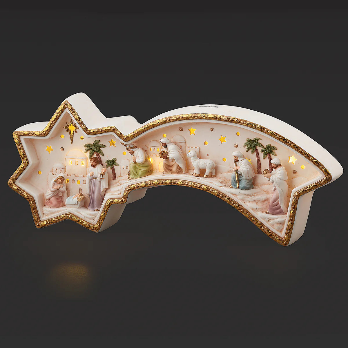 5"H LED NATIVITY SHOOTING STAR