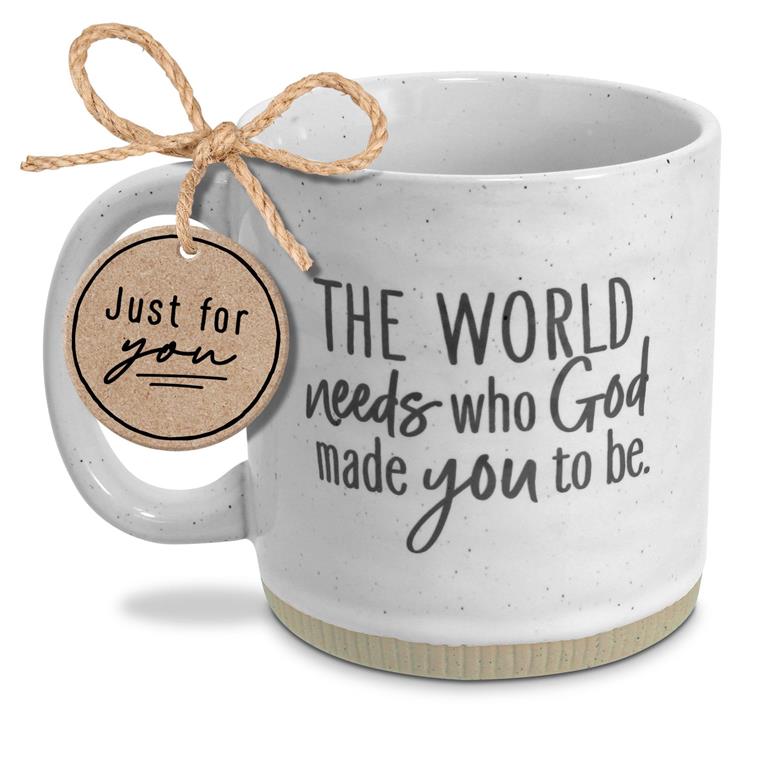 COFFEECUP POWERFUL WORDS WORLD NEEDS16OZ