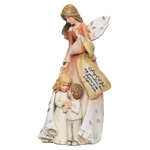 GUARDIAN ANGEL W/ KIDS FIGURE HEAVENLY BLESSINGS B2-R