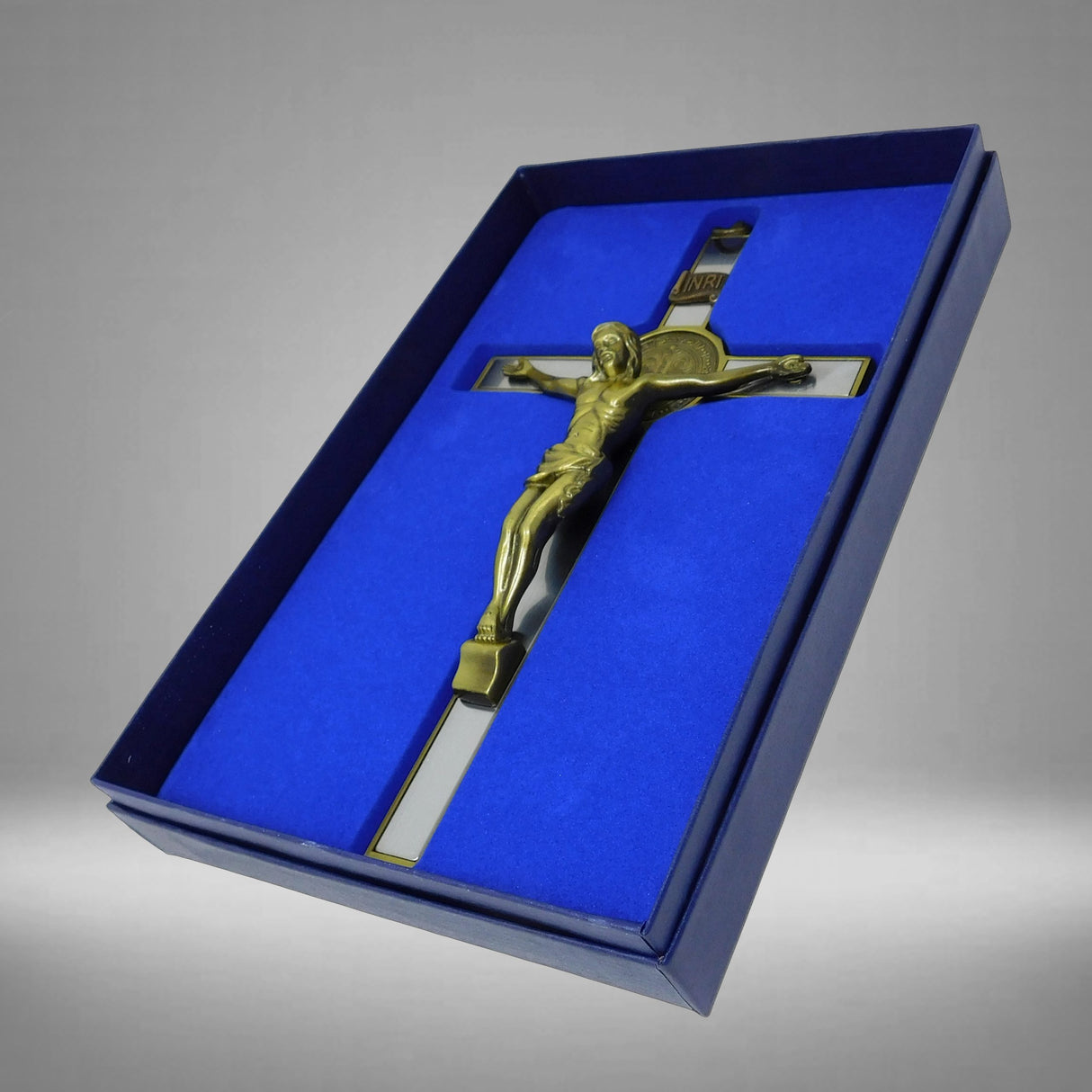 8.5" SAINT BENEDICT CRUCIFIX 8″19101-8-C3 G-5 CUADROS