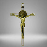 8.5" SAINT BENEDICT CRUCIFIX 8″19101-8-C3 G-5 CUADROS