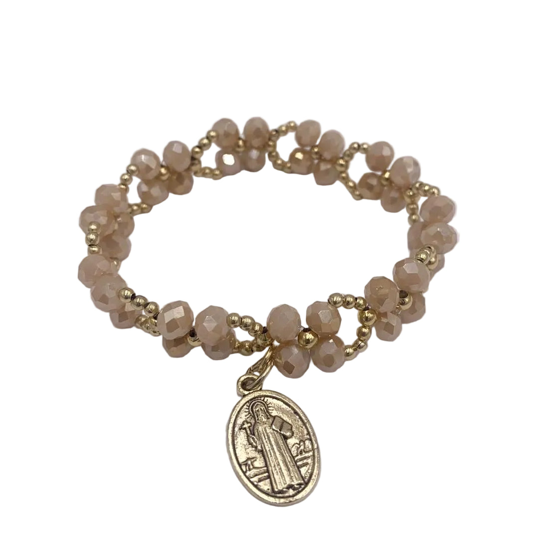 ST BENEDICT FLOWER BRACELETS