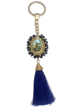 OUR LADY OF GUADALUPE & OTHER BEADED KEYCHAINS