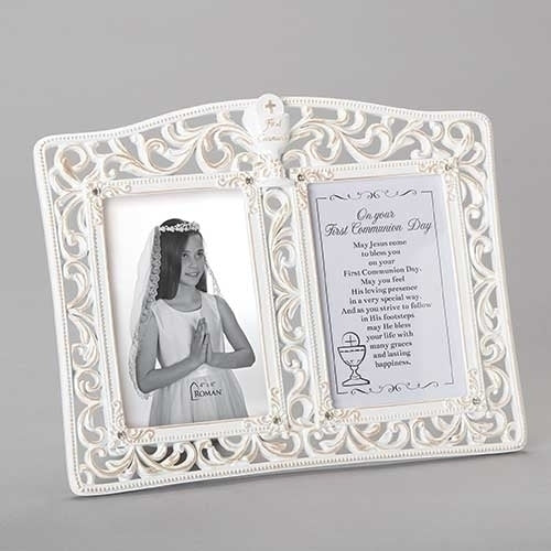 9.25"H COMMUNION DOUBLE FRAME
