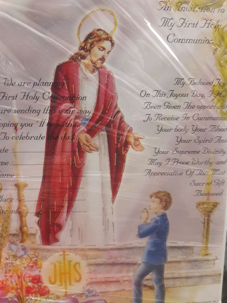 12 Invitation to My First Holy