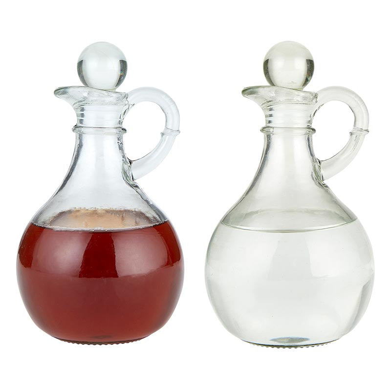 Glass Cruet Set - 2/set H4-R