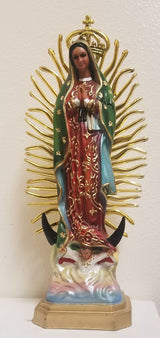 12" Virgen de Guadalupe