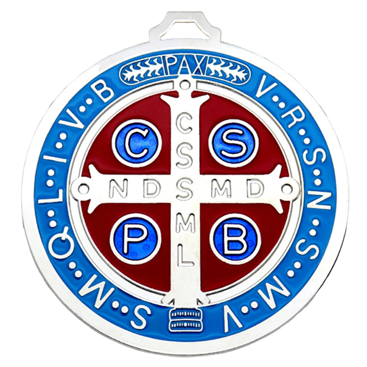 5" I Saint Benedict Color Medal