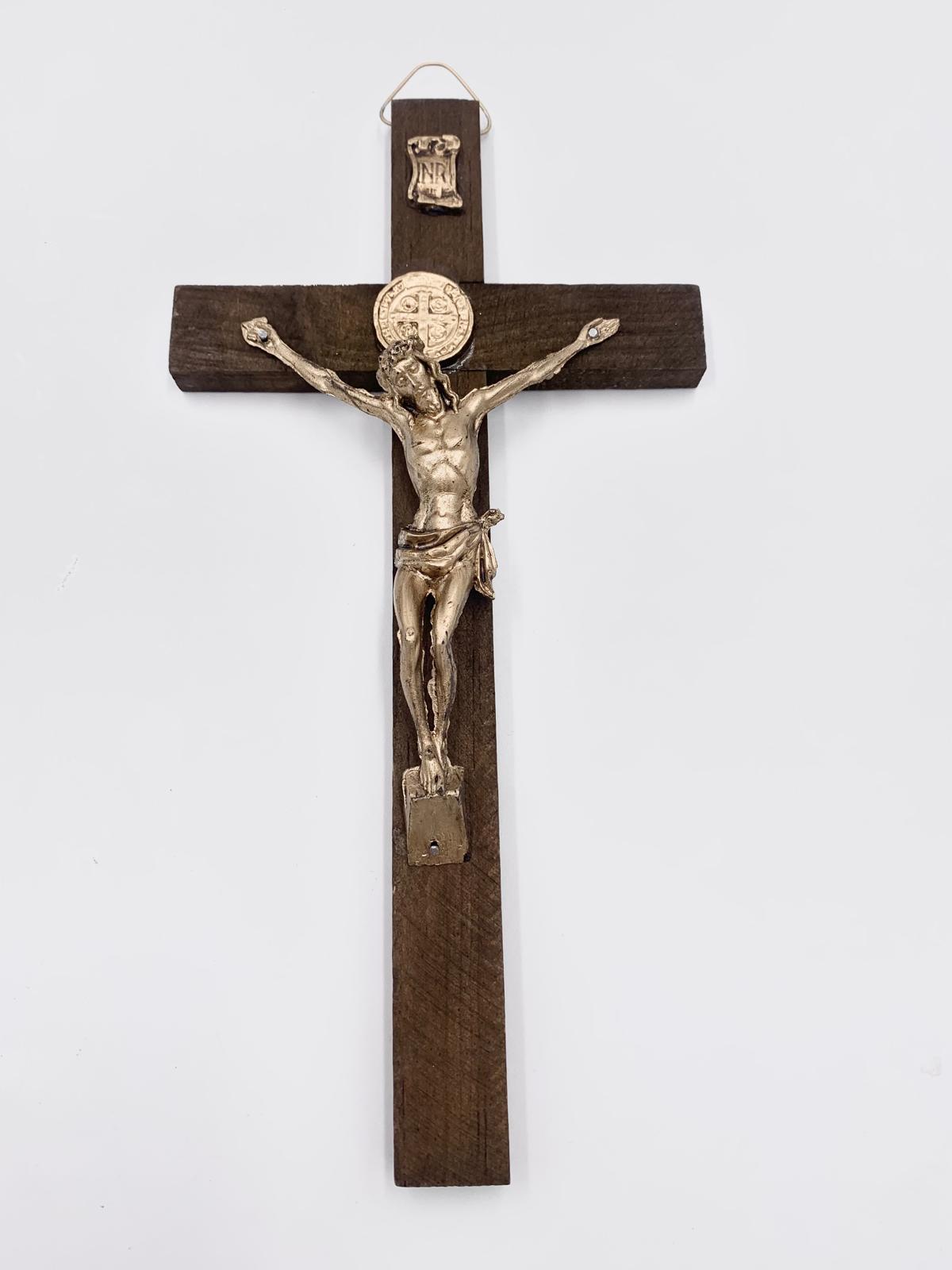 CRUZ SENSILLA DE SAN BENITO (HECHO EN MEXICO)