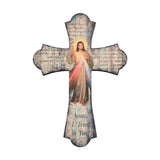10" Laser Cut Wood Vintage Cross