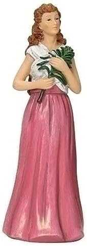St. Agatha Figurine 3.5"-3.5"