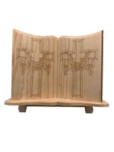 SMALL TAN ADJUSTABLE BIBLE STANDS