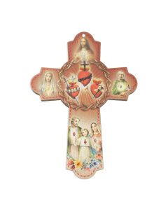 6"WOODEN WALL CROSS