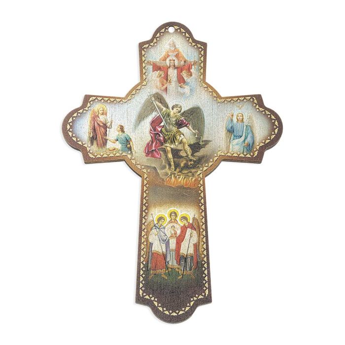 6"WOODEN WALL CROSS