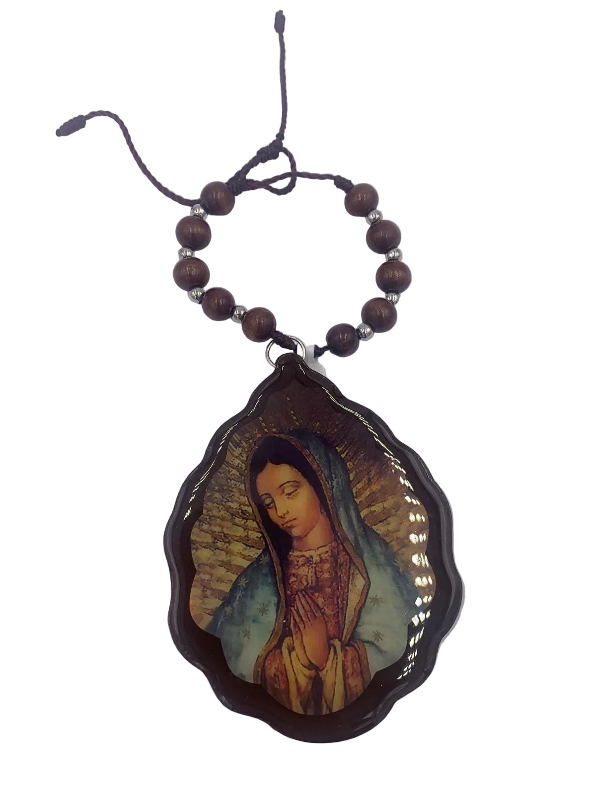 TEN BEAD ROSARY CAR DECOR