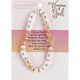 WOMEN OF GOD SIDEWAYS CROSS BRACELET
