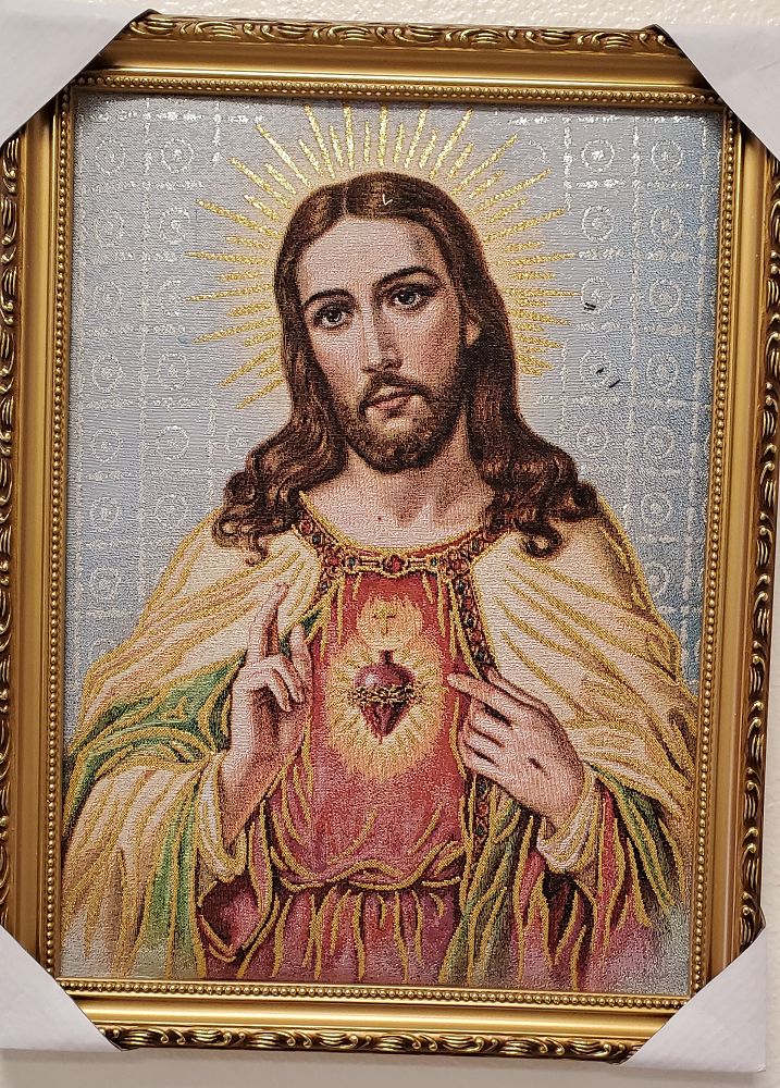 13x17 sagrado coracon de jesus