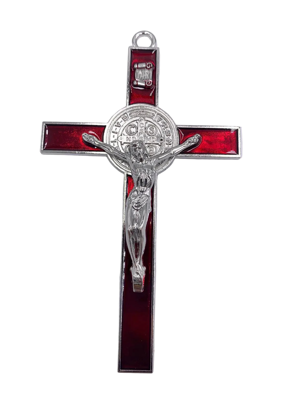 CRUZ METAL DE SAN BENITO 5"