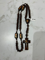 OUR LADY OF GUADALUPE WOODEN ROSARY