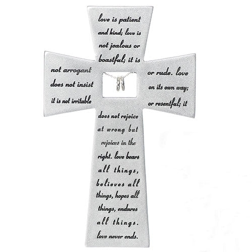 LOVE NEVER FAILS WALLCROSS A4-R