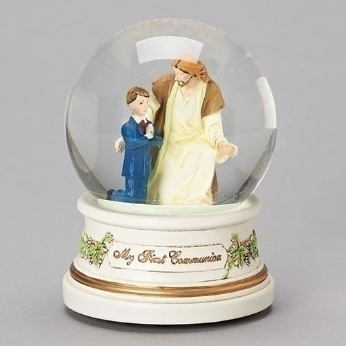 5.5"H 100MM MUSICAL DOME BOY
