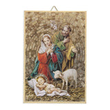 4" x 6" Gold Foil Mosaic Plaque