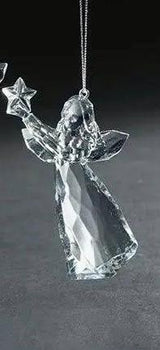 4.5"H ICY ANGEL 3A ORNAMENT