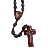 WOOD WITH GLOSS ROSARY