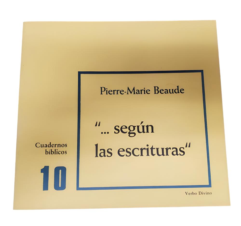 10.Segun Escrituras .(Cuadernos Biblicos)