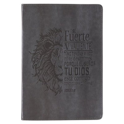 Diario Clasico Cierre Gris Se Fuerte, (Be Strong Journal)