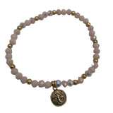 COLORFUL BRACELETS WITH ST. BENIDICT MEDAL