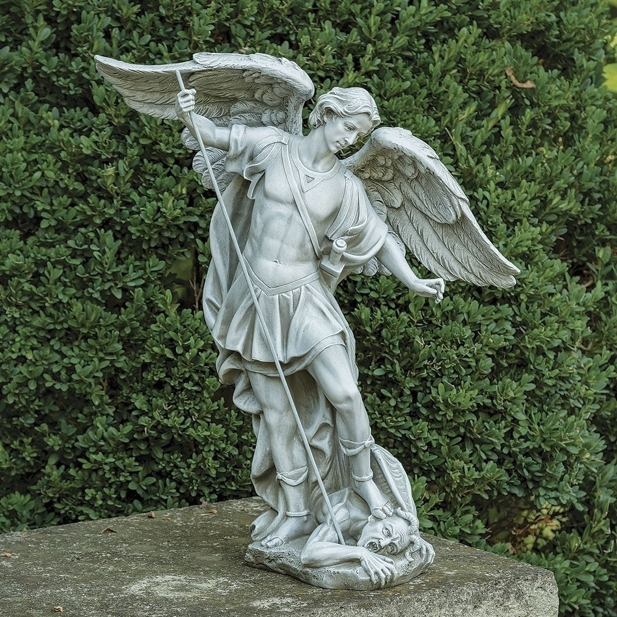 18.25"H ST. MICHAEL GARDEN I-2 ROMA