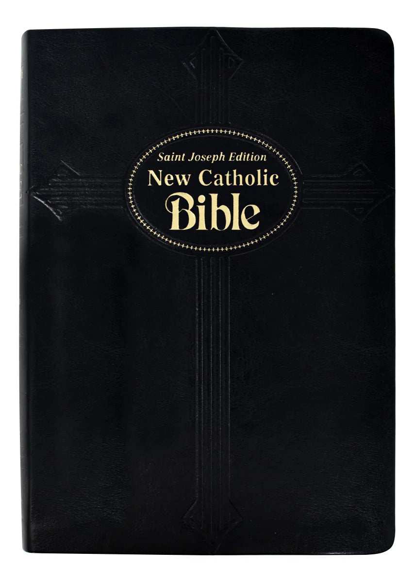 St. Joseph New Catholic Bible (BLACK)