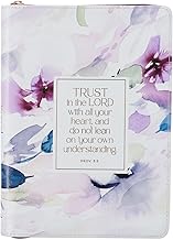 Trust in the Lord Scripture, Flexible Cover, 336 Ruled Pages, Ribbon Bookmark, Prov. 3:5