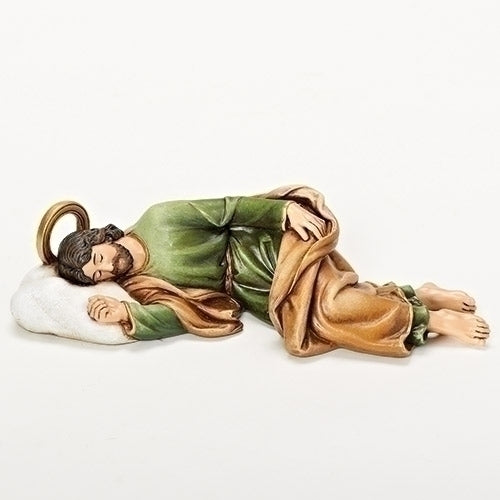 2.25"H SLEEPING ST JOSEPH FIGURE; RENAISSANCE COLLECTION E-2