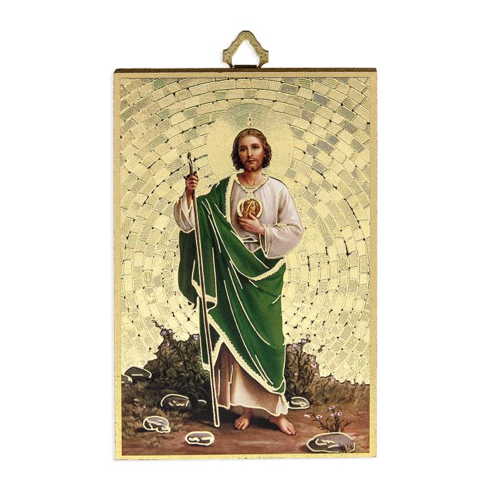 4" x 6" Gold Foil Mosaic Plaque