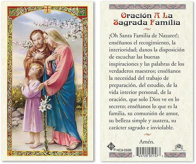 Oracion A La Sagrada Familia