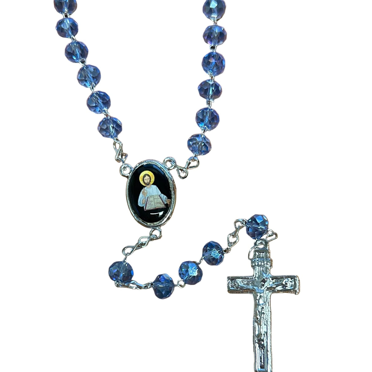 ROSARIO AZUL DE CRISTO MISIONERO/ VIRGEN DE MAGNIFICAT
