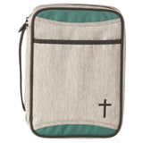HEATHER CANVAS BIBLE COVER