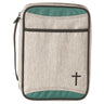 HEATHER CANVAS BIBLE COVER