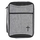 HEATHER CANVAS BIBLE COVER
