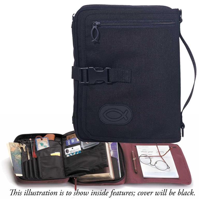 ULTIMATE ORGANIZER BLACK BIBLE COVER