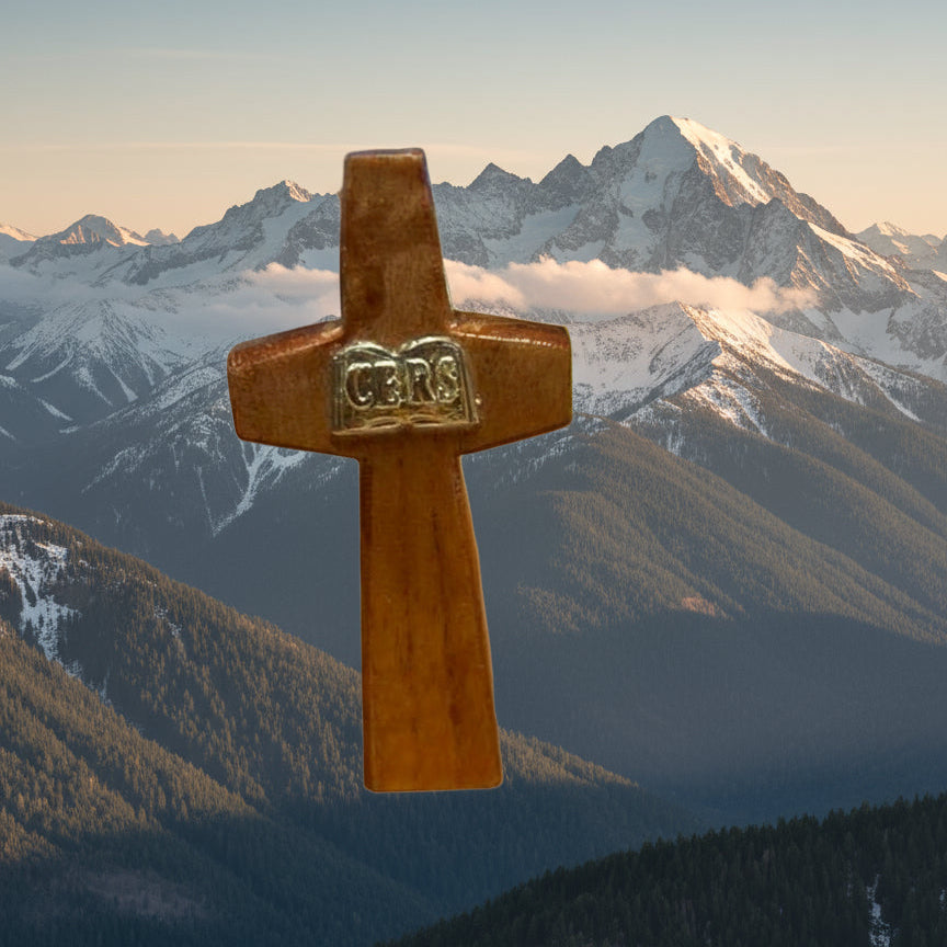 Cruz CERS con placa de metal