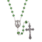 6MM AB Glass Bead Birthstone Rosary