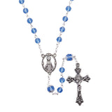 6MM AB Glass Bead Birthstone Rosary