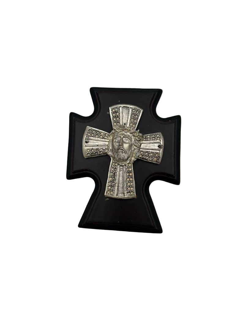 Cruz con Rostro de Jesus  4"x3½