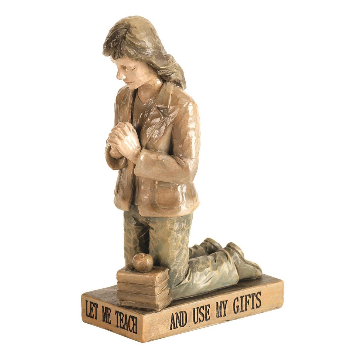 CALLED TO PRAY TEACHER FIGURINE-A4-R