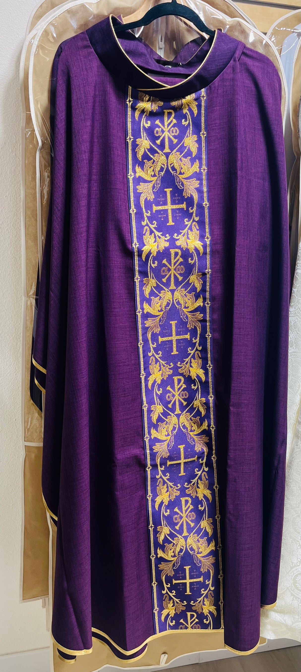 Purple Chasuble (Golden Orphrey)