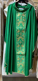 Green Chasuble (Golden Orphrey)