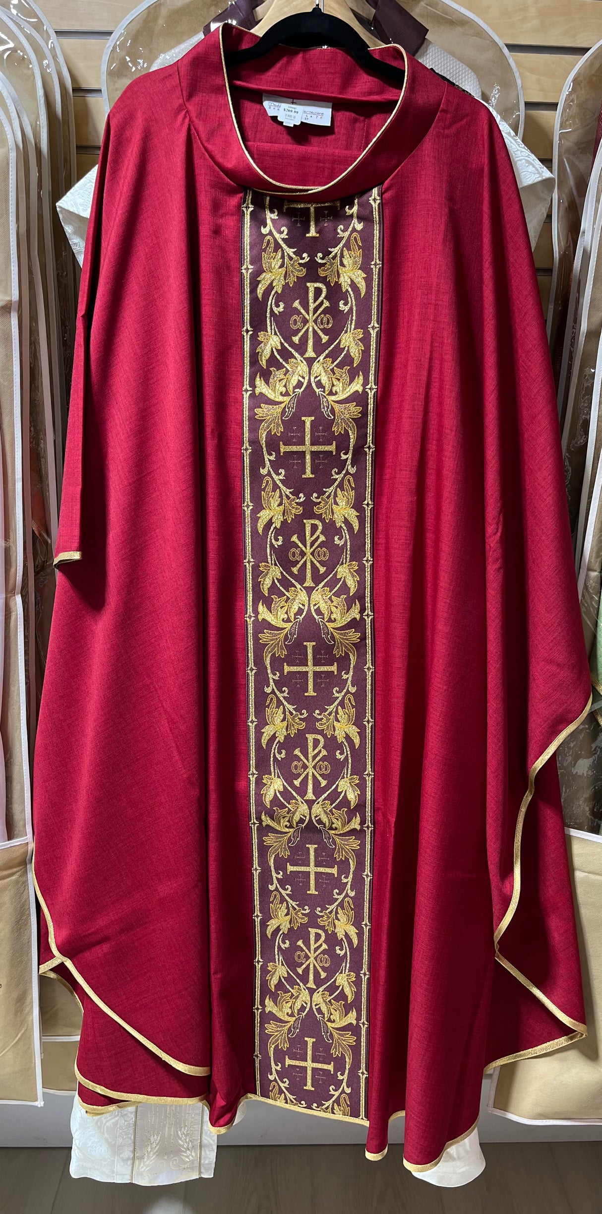 Red Chasuble (Golden Orphrey)